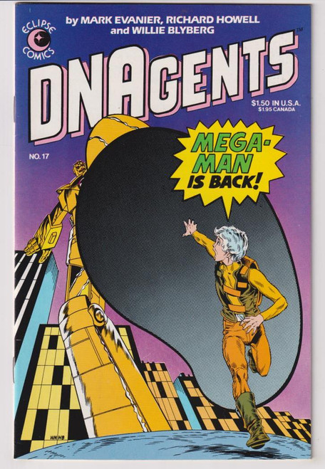DNAGENTS #17 (ECLIPSE 1984)